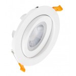 Foco Downlight LED COB Orientable Redondo Blanco Ø114mm 9w